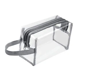 Utazási átlátszó promóciós PVC táska