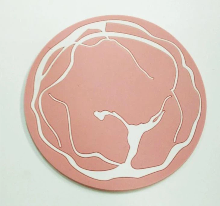 Promotion Gift 3D Pvc Silicone Cup Coaster