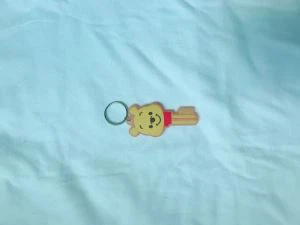 3D soft PVC kulcstartó kulcstartó kulcstartó címkék