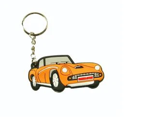 Termék promóciós szilikon gumi autó 3D Pvc kulcstartók
