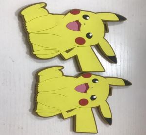OEM vízálló lapos rajzfilm pvc gumi poggyász címke