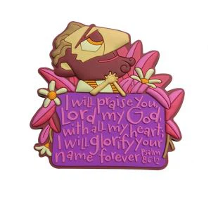 PVC Bible Verse Hűtőmágnesek Ajándéktárgyak