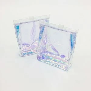 Divatos kozmetikai lézer pvc holografikus sminktáska
