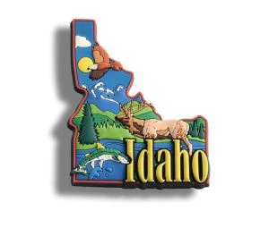 PVC 3D 2D hűtőmágnes