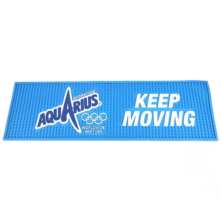 Bar Service Mat Pvc gumirúd szőnyegek Bar Runner