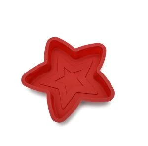 Csésze Pentagram szilikon torta penész konyhai pörkölő eszköz